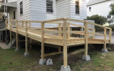 Modular Wheelchair Ramp and Handicap Access Ramp Installation in West Haven, CT
